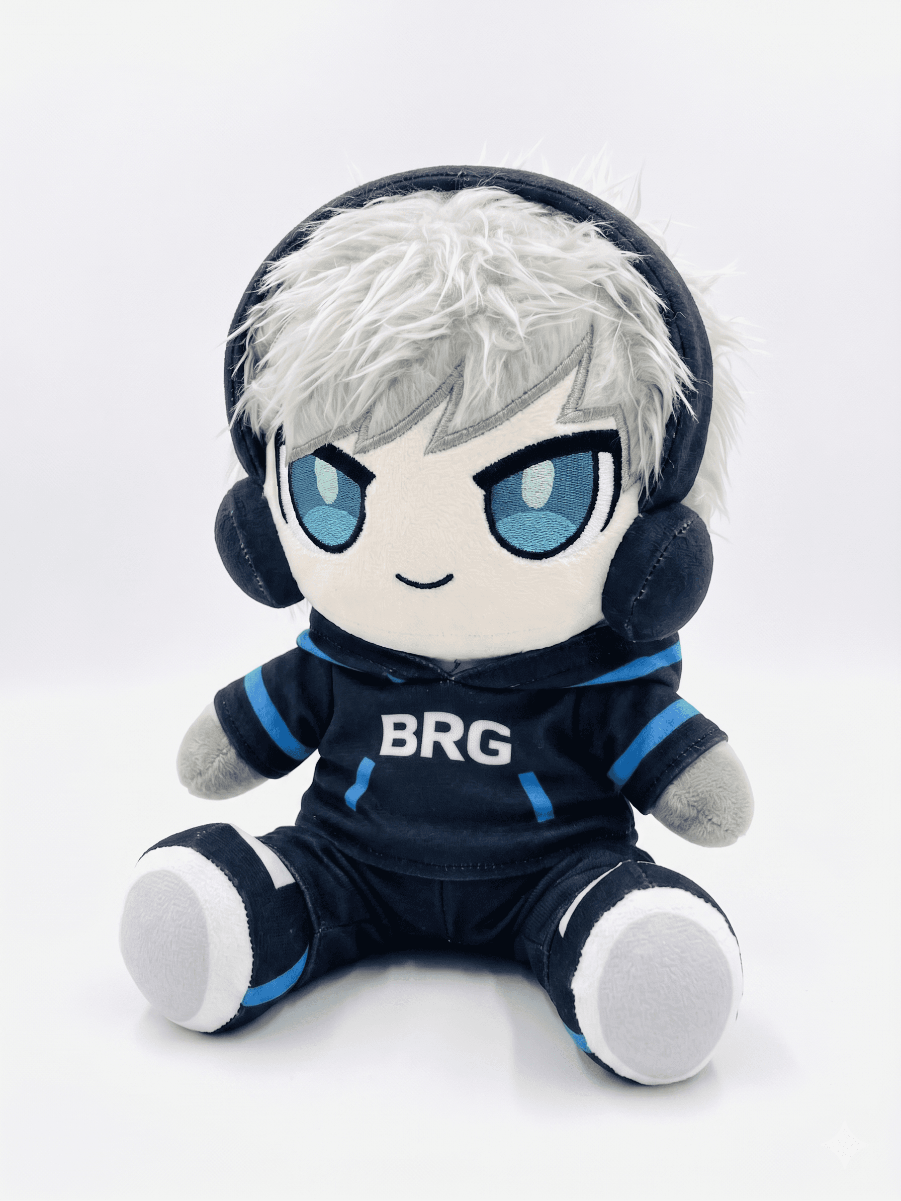 BRG Plush Hoodie Toy angle 3